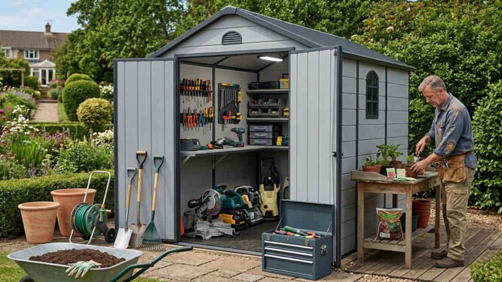 Obrázek k výrobku 82589 - plastový domek LANITPLAST LONGFORD 69 LG4019