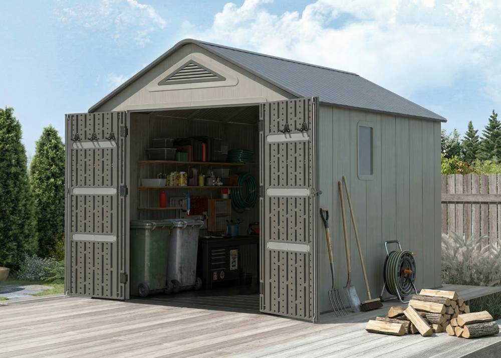 Obrázek k výrobku 93809 - plastový domek LANITPLAST MONTANA 810 LG4685