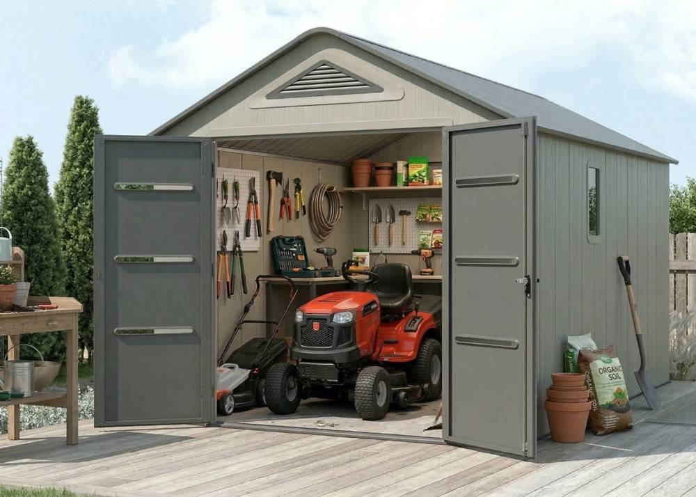 Obrázek k výrobku 93808 - plastový domek LANITPLAST MONTANA 814 LG4686