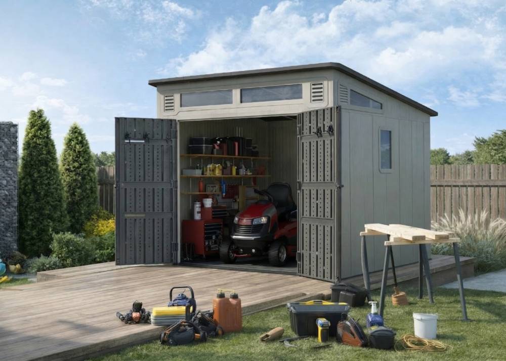 Obrázek k výrobku 93807 - plastový domek LANITPLAST NEVADA 88 LG4687