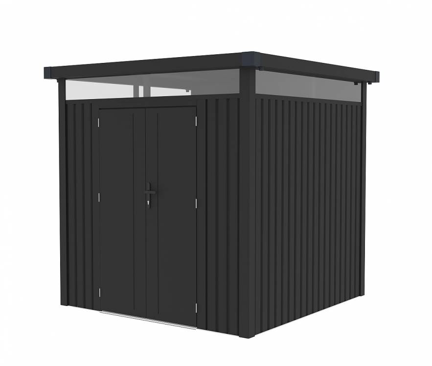 Obrázek k výrobku 82591 - plechový domek LANITPLAST MARBURG 88 ANTRACIT LG4017