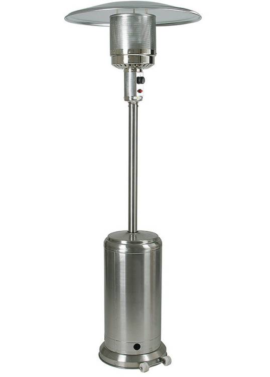 Obrázek k výrobku 90824 - Plynový ohřívač na terasu Hříbek nerez