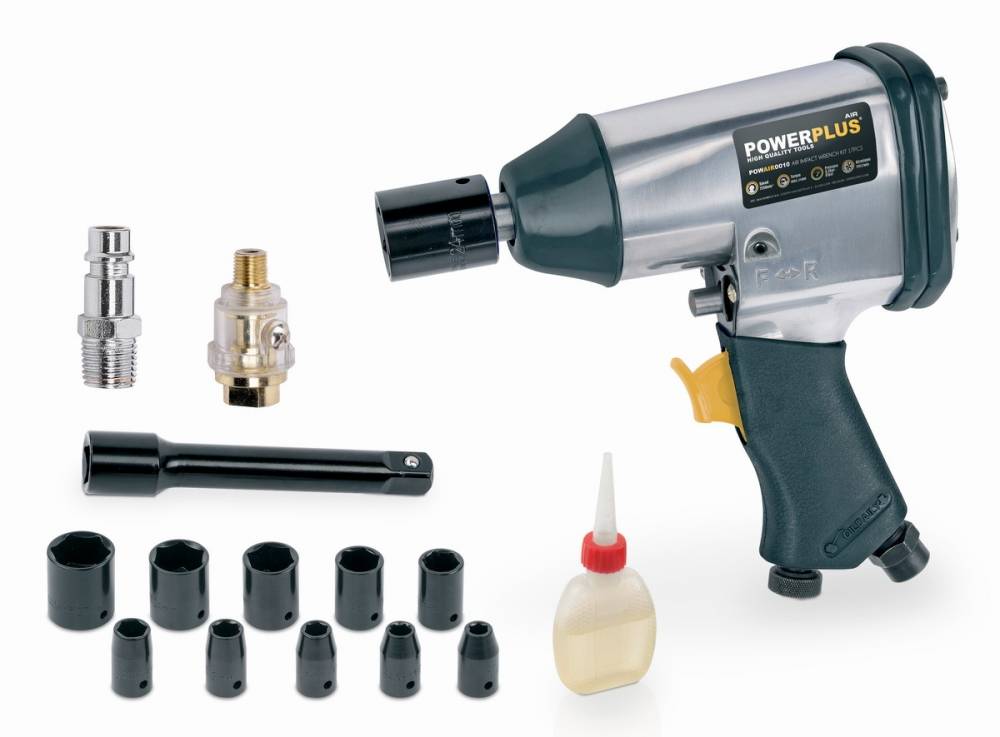 Obrázek k výrobku 16128 - Pneumatický utahovák (sada s oříšky)