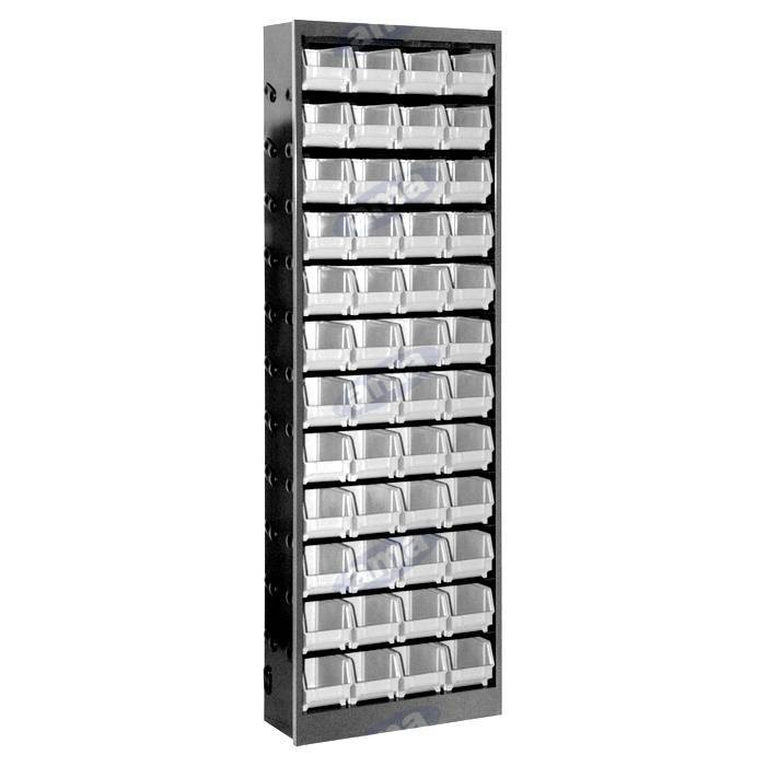 Obrázek k výrobku 5273 - Policový regál s boxy 48ks