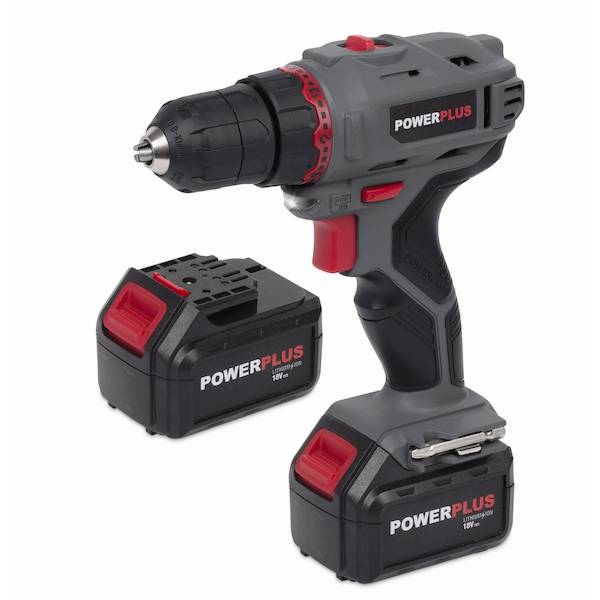powe00042-aku-sroubovak-vrtacka-18v-li-ion-2bat