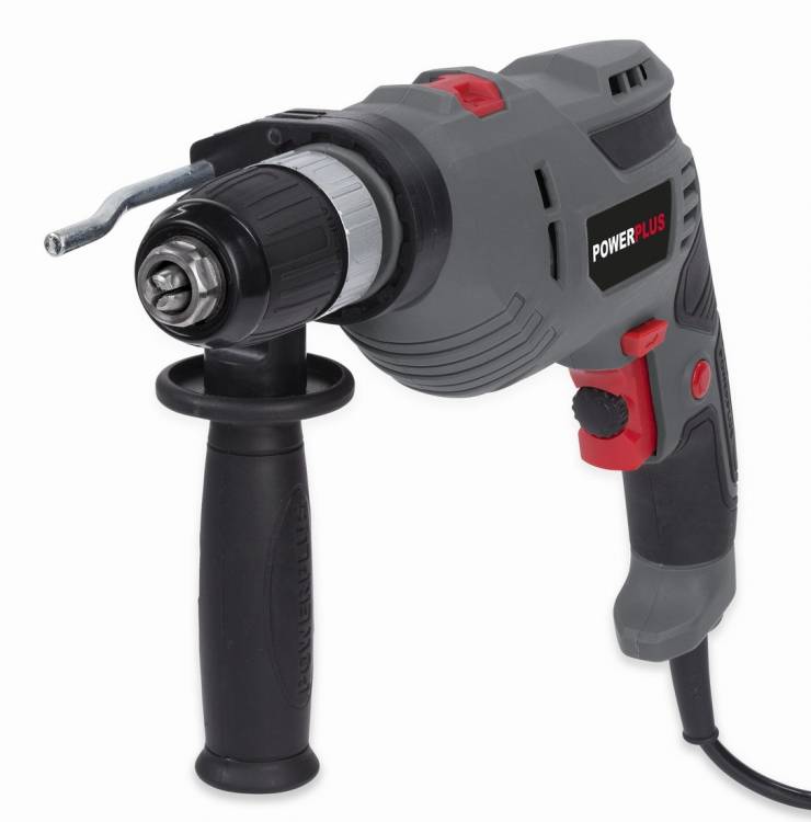 Obrázek k výrobku 39909 - POWERPLUS Elektrická vrtačka s příklepem 720 W