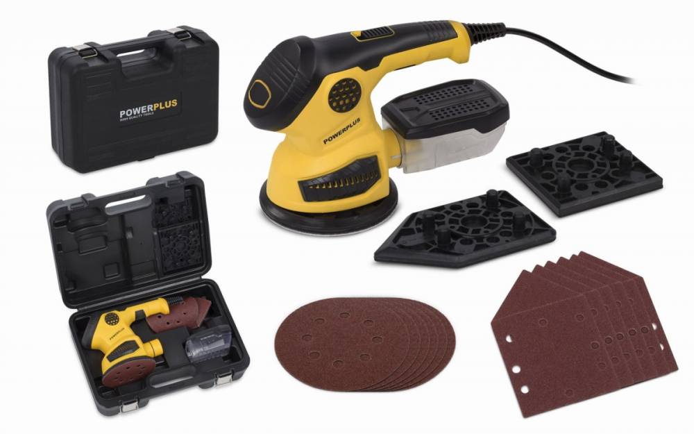 Obrázek k výrobku 40131 - Powerplus POWX0485 Multifunkční bruska 3v1 260 W