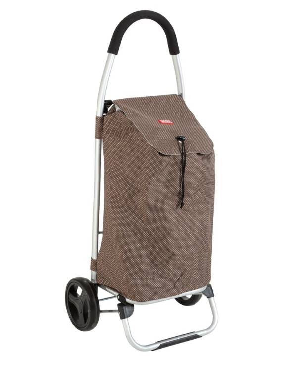 Obrázek k výrobku 92947 - PRAGA nákupní taška na kolečkách hnědá