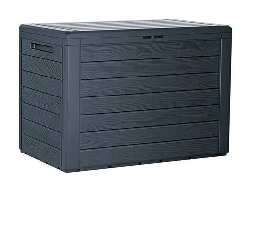 Obrázek k výrobku 95334 - Prosperplast WOODEBOX 190l antracit
