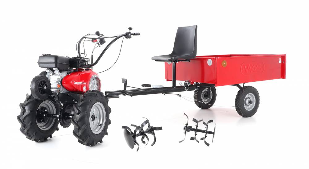 Obrázek k výrobku 48760 - PUBERT SET2 kultivátor s vozíkem VARIO P motor Brigss