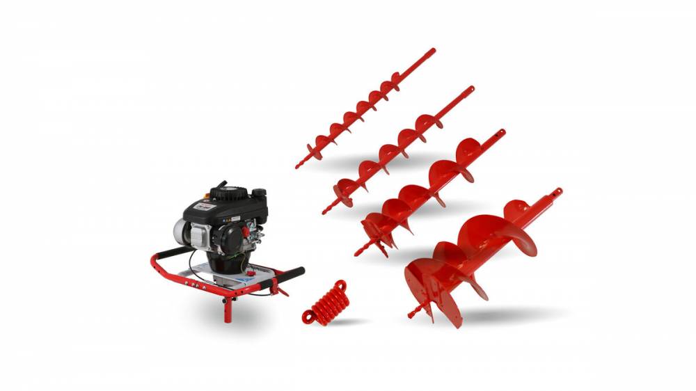 Obrázek k výrobku 78239 - Půdní vrták PV-150  v setu se čtyřmi vrtáky
