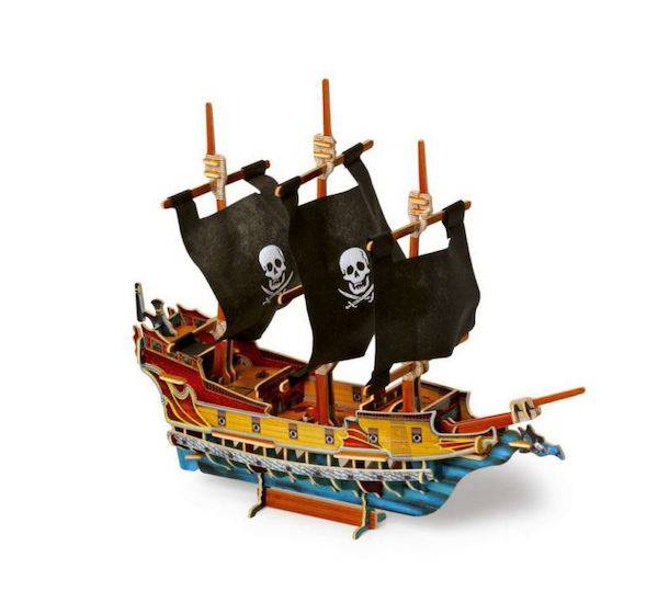 Obrázek k výrobku 20466 - Puzzle 3D Pirátská loď .