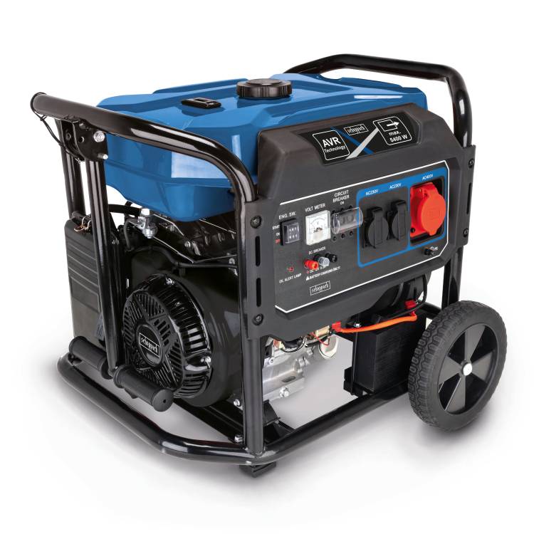 Obrázek k výrobku 78330 - Rámová elektrocentrála Scheppach SG 7100x