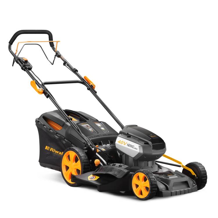 Obrázek k výrobku 53179 - Riwall PRO RALM 4640SPi - aku 40 V travní sekačka 4v1 s pojezdem a bezuhlíkovým motorem