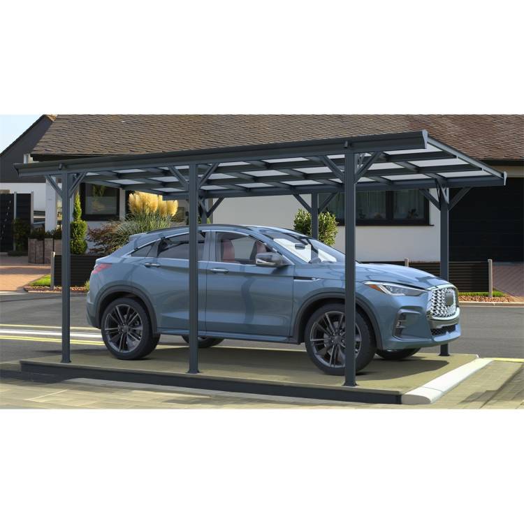 Obrázek k výrobku 94827 - Riwall PRO RMCP 16 x 10 Anthracitepřístřešek pro auto ( 5 x 3 m )