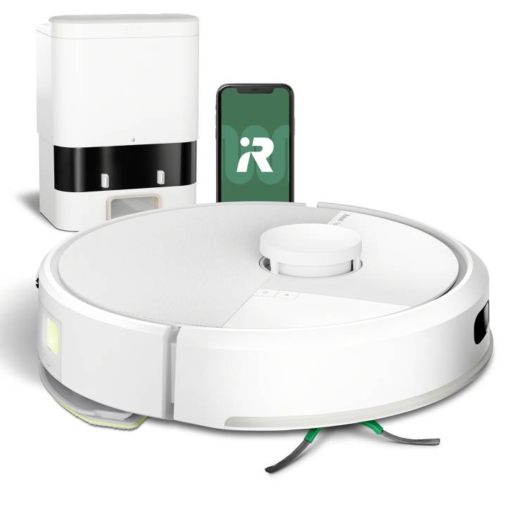 Obrázek k výrobku 93918 - Robotický vysavač a mop Roomba® 105 Combo s AutoEmptyTM Dock (bílý)