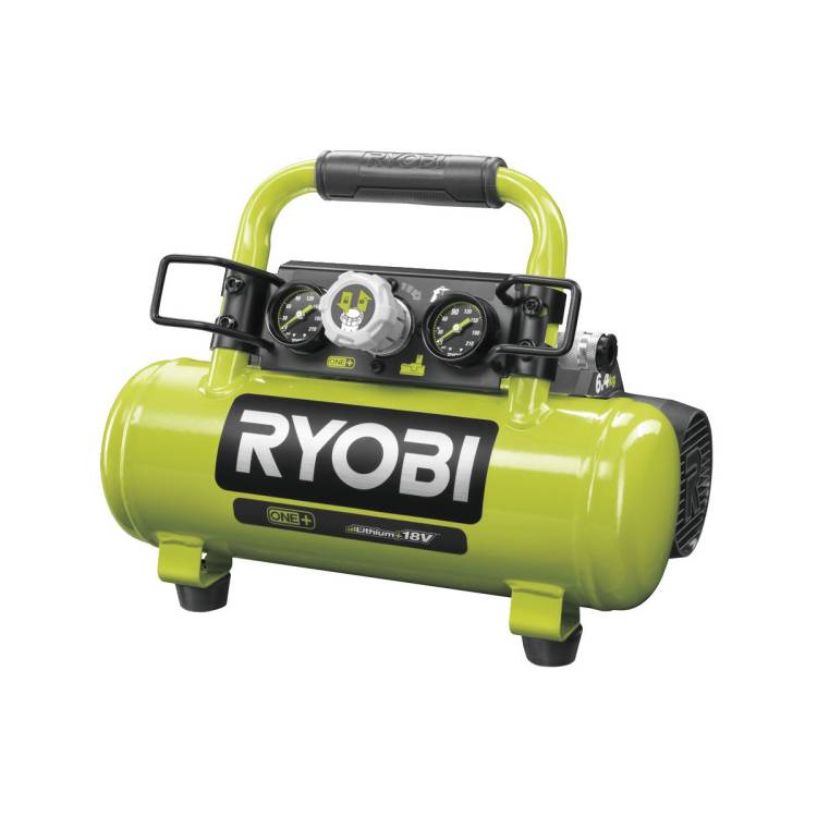Obrázek k výrobku 67771 - Ryobi R18AC-0aku 18 V kompresor ONE+ (bez baterie a nabíječky)