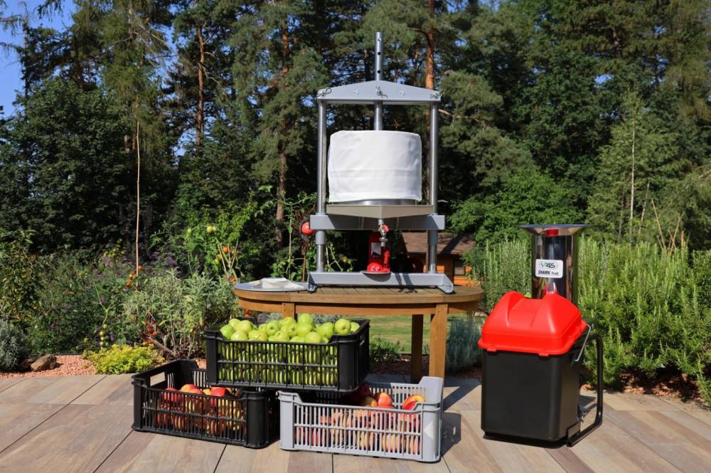 Obrázek k výrobku 93433 - Sada Fruit SHARK + lis 50/LS 6t + Text. vl. 50 L