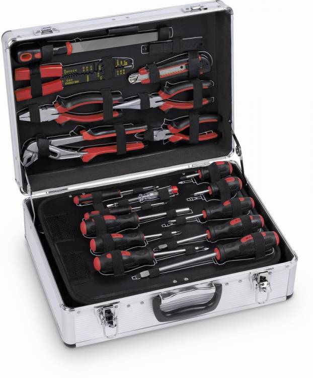 Obrázek k výrobku 15968 - Sada nářadí 109ks v AL kufru
