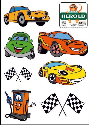 Obrázek k výrobku 53602 - Samolepky na skluzavku AUTO .