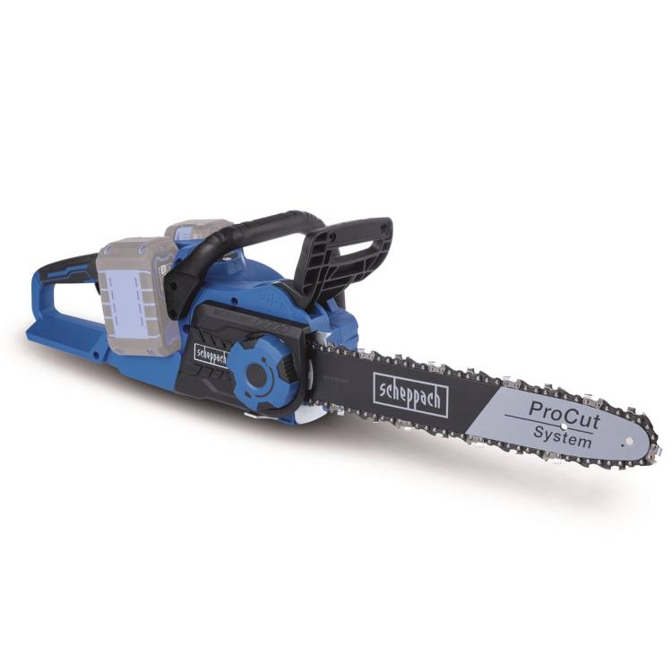 Obrázek k výrobku 91911 - Scheppach BC-CS355DUO-Xaku 20 V IXES řetězová pila (bez baterie a nabíječky)