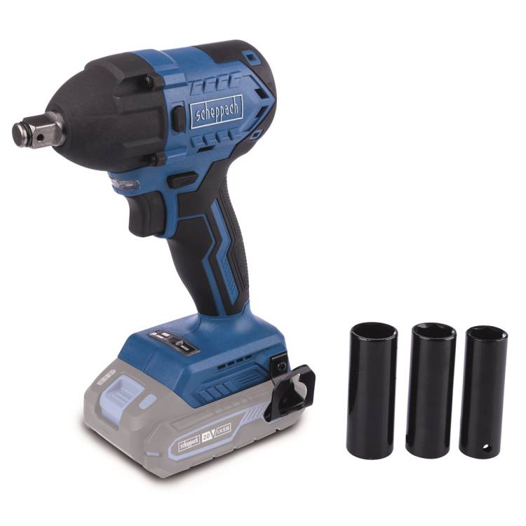 Obrázek k výrobku 91925 - Scheppach BC-IW350-Xaku 20 V IXES rázový utahovák (bez baterie a nabíječky)