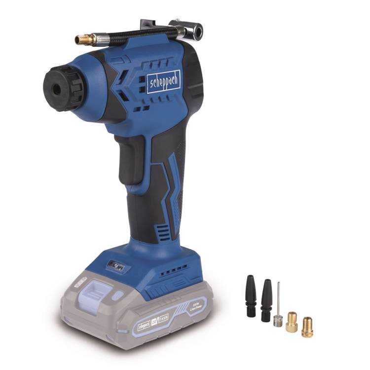 Obrázek k výrobku 91905 - Scheppach C-AC20-X20 V IXES aku kompresor (bez baterie a nabíječky)