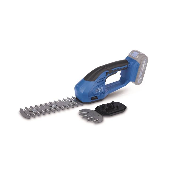 Obrázek k výrobku 91915 - Scheppach C-HTGS200-Xaku 20 V IXES nůžky na trávu a keře (bez baterie a nabíječky)