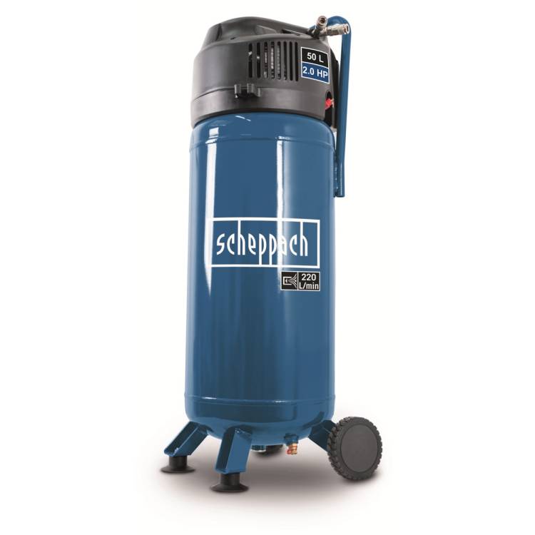 Obrázek k výrobku 40237 - Scheppach HC 51 V - bezolejový vertikální kompresor 50 l