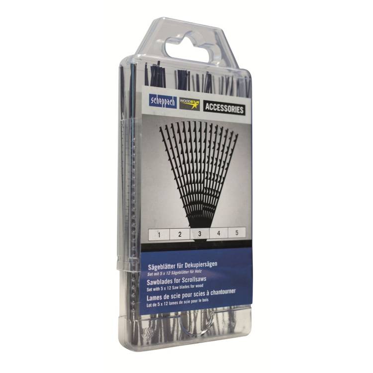 Obrázek k výrobku 14692 - Scheppach Plátky pro lupínkové pily (box 5 x 12 ks) -