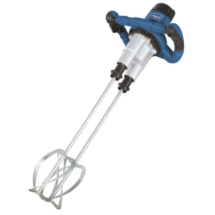 Obrázek k výrobku 37970 - Scheppach PM 1800 D - míchadlo stavebních materiálů dvoumetlové