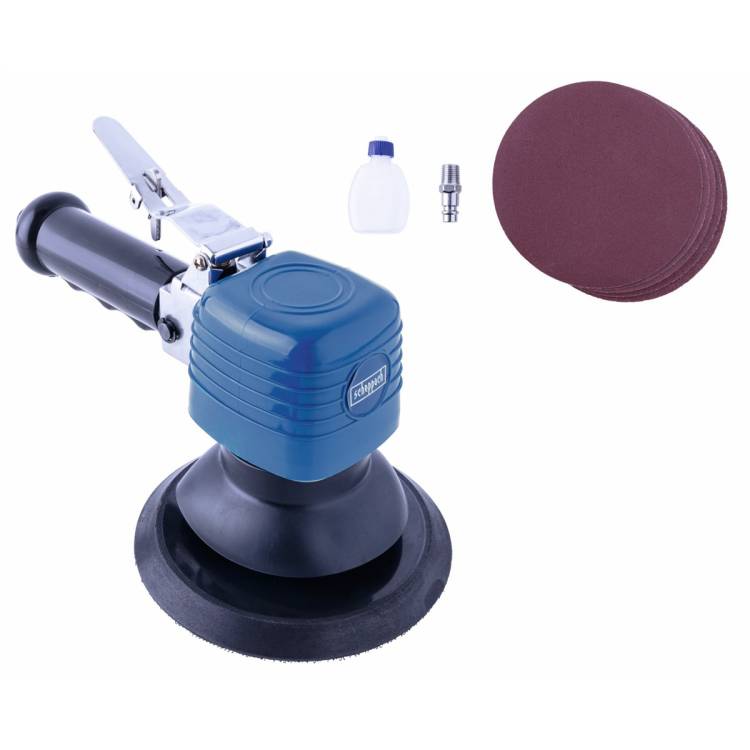 Obrázek k výrobku 37803 - Scheppach Pneumatická excentrická bruska 150 mm