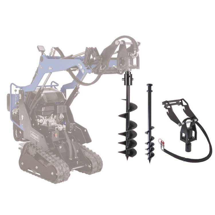 Obrázek k výrobku 93434 - Scheppach SET pohonu pro zemní vrtáky + zemní vrtáky 100 a  200 mmpro MKL 730