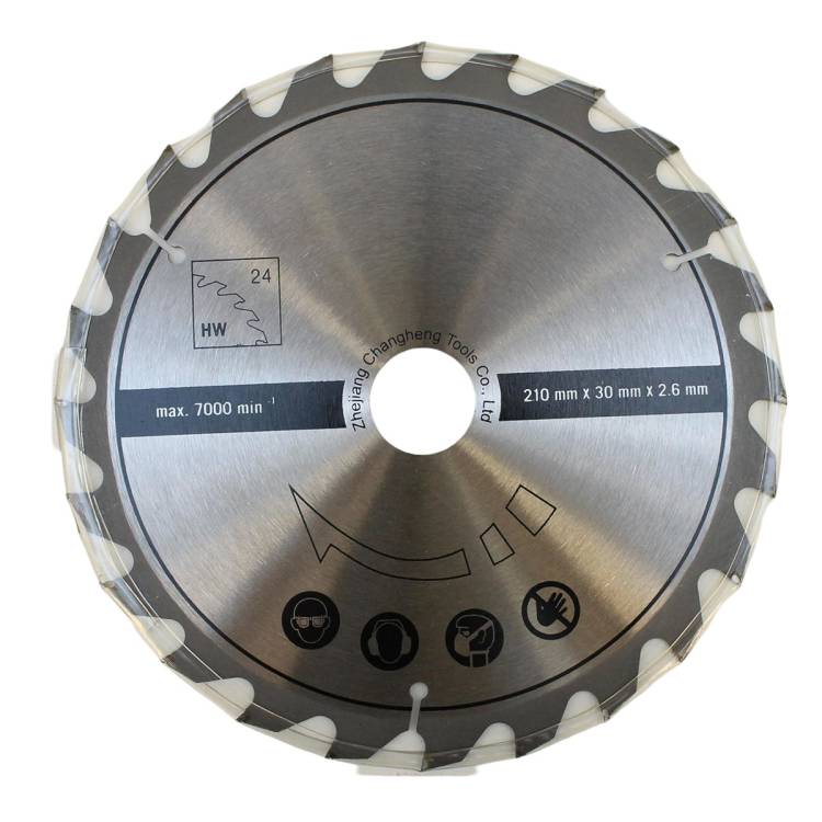 Obrázek k výrobku 26834 - Scheppach TCT řezný kotouč pr. 210/30, 24 zubů -