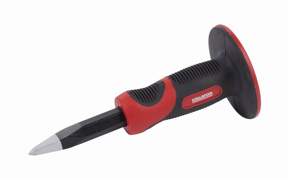 Obrázek k výrobku 15445 - Sekáč ruční špice s ochranou 200mm