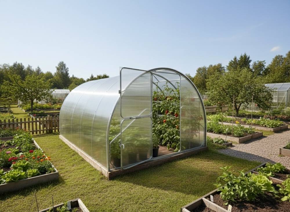 Obrázek k výrobku 92027 - skleník LANITPLAST DODO 300 3x4 m PC 6 mm LG4301