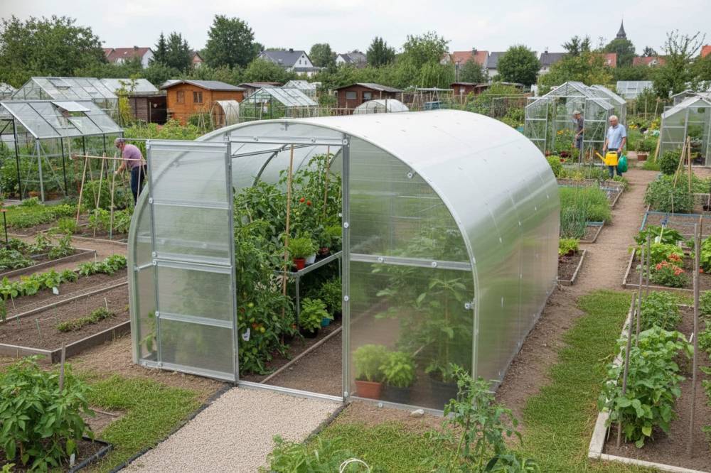 Obrázek k výrobku 79560 - skleník LANITPLAST TIBERUS 3x6 m PC 6 mm LG2864