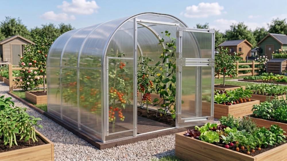 Obrázek k výrobku 90846 - skleník VITAVIA BOHEMY 6000 PC 4 mm LG4158
