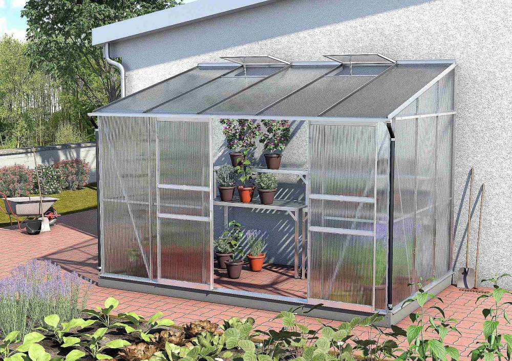 Obrázek k výrobku 41612 - skleník VITAVIA IDA 6500 PC 6 mm stříbrný