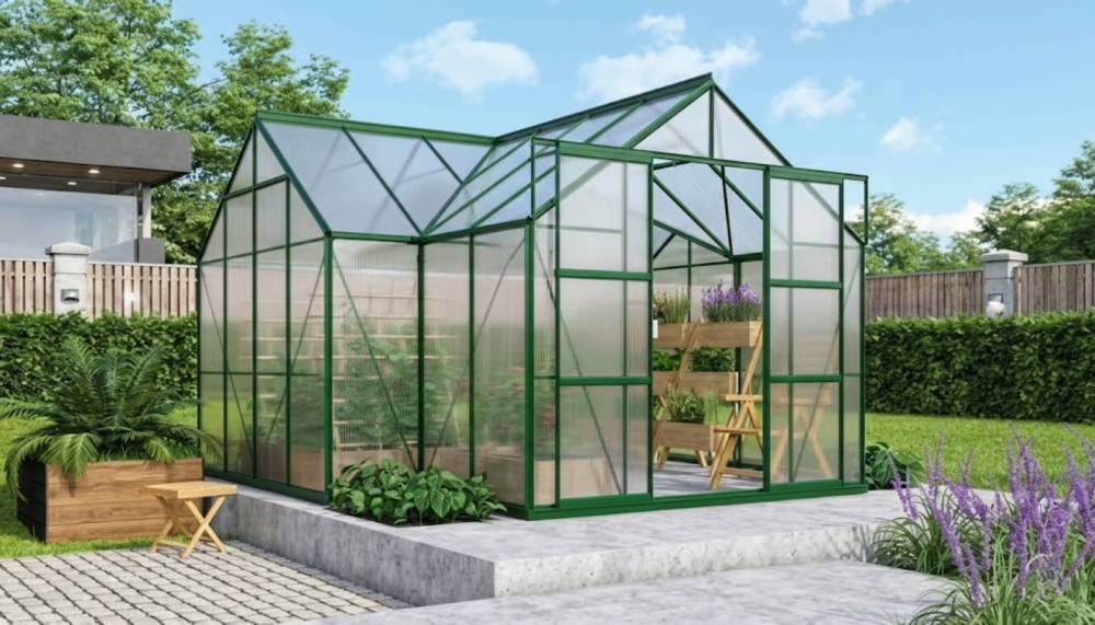 Obrázek k výrobku 41705 - skleník VITAVIA SIRIUS PC 6 mm zelený