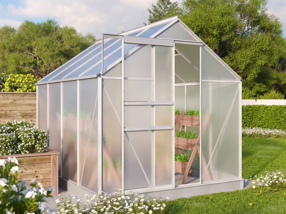 Obrázek k výrobku 42066 - skleník VITAVIA TARGET 5000 PC 4 mm stříbrný