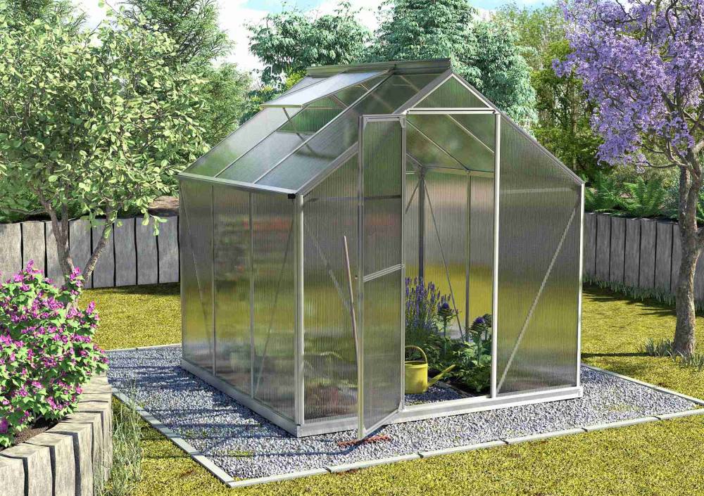 Obrázek k výrobku 80444 - skleník VITAVIA TRITON 3800 PC 4 mm stříbrný LG3646