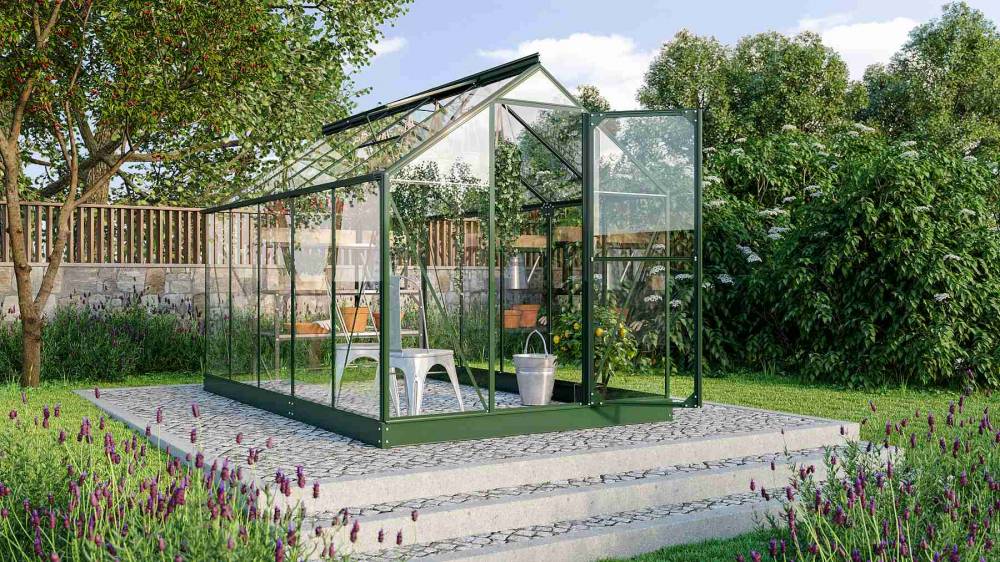 Obrázek k výrobku 80476 - skleník VITAVIA TRITON 6200 čiré sklo 3 mm zelený LG3686