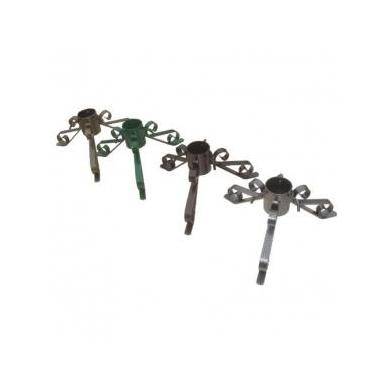 Stojánek na vánoční stromeček STŘÍBRNÝ