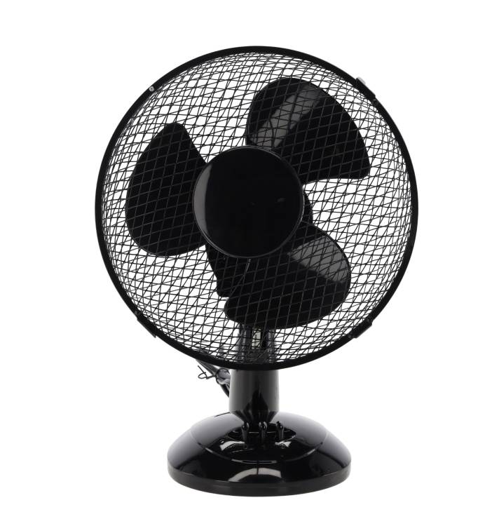 Obrázek k výrobku 95593 - Stolní ventilátor černý 25W