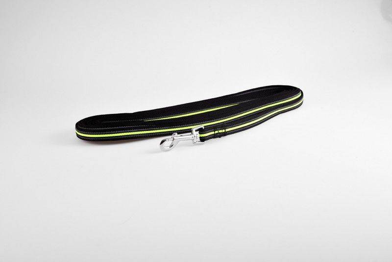 Obrázek k výrobku 75869 - Stopovací šňůra pogumovaná s proužkem - Zelená