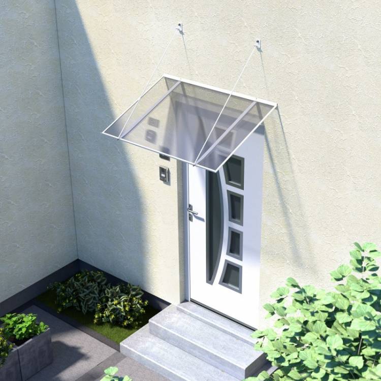 Obrázek k výrobku 41762 - stříška nad dveře LANITPLAST SP1 120/70 bílá