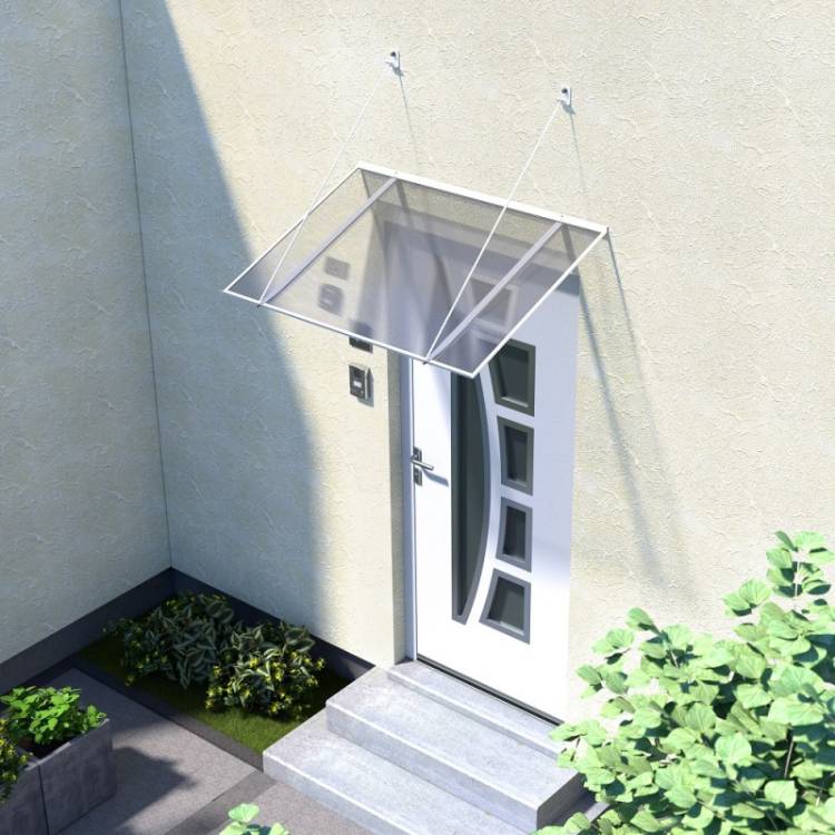 Obrázek k výrobku 41762 - stříška nad dveře LANITPLAST SP1 120/70 bílá