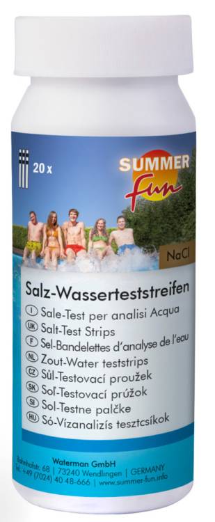Obrázek k výrobku 95591 - Tester proužky na sůl 20 ks
