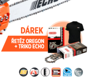 Obrázek k výrobku 82163 - Tričko Echo + Oregon řetěz